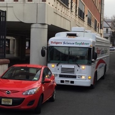 bus parked sq